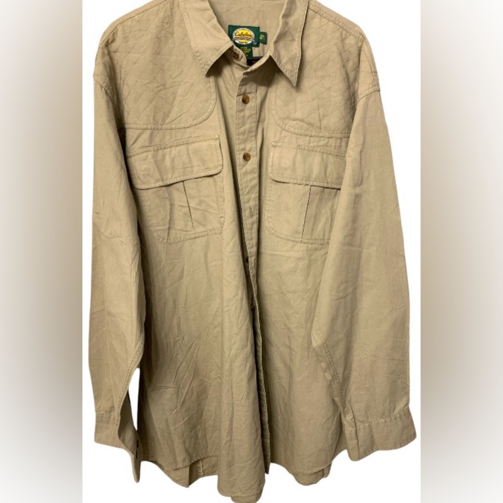 Cabala’s outdoor outerwear shirt size 2XLT hunting heavy duty work long sleeves
